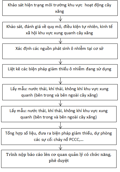 Quy trình thực hiện Báo cáo giám sát môi trường Quy trình thực hiện Báo cáo giám sát môi trường