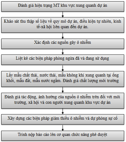 Quy trình thực hiện Báo cáo giám sát môi trường Quy trình thực hiện Báo cáo giám sát môi trường
