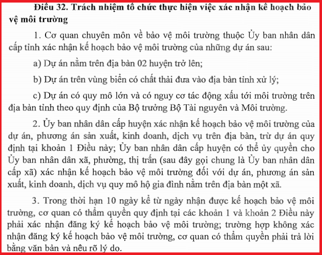 điều 32 Luật bảo vệ môi trường năm 2014 điều 32 Luật bảo vệ môi trường năm 2014