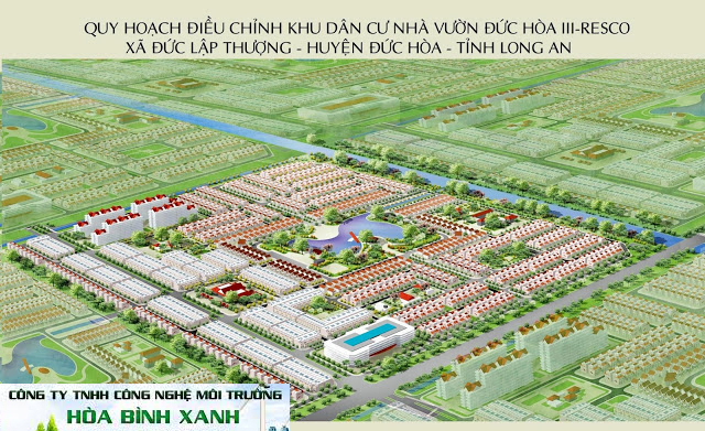 Quy hoạch Khu dân cư gần KCN Đức Hòa III
