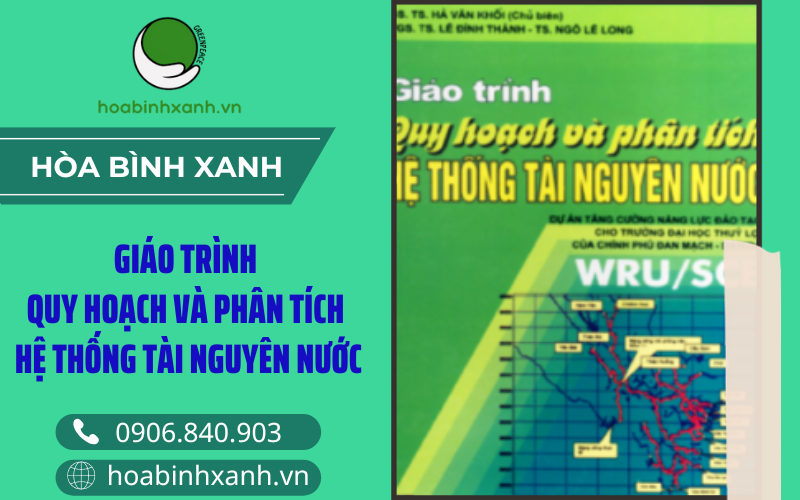 Giáo trình quy hoạch và phân tích hệ thống tài nguyên nước