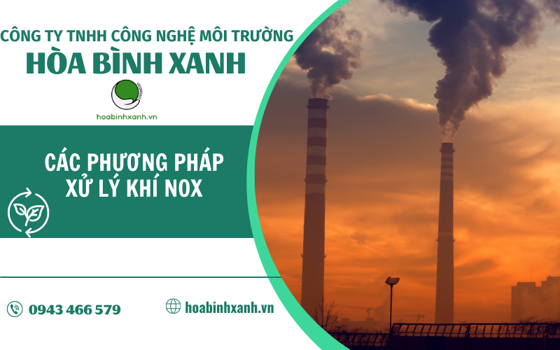 Các phương pháp xử lí khí NOx