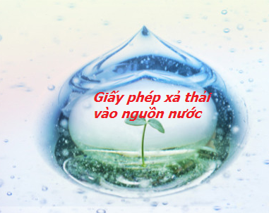 giấy phép xả nước thải giấy phép xả nước thải
