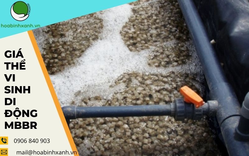 Lắp đặt giá thể di động MBBR Lắp đặt giá thể di động MBBR