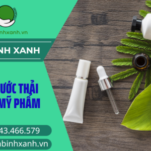 Xử lý nước thải hoá mỹ phẩm