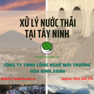 Xử lý nước thải tại Tây Ninh