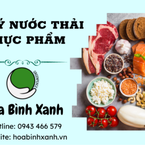 Xử lý nước thải thực phẩm