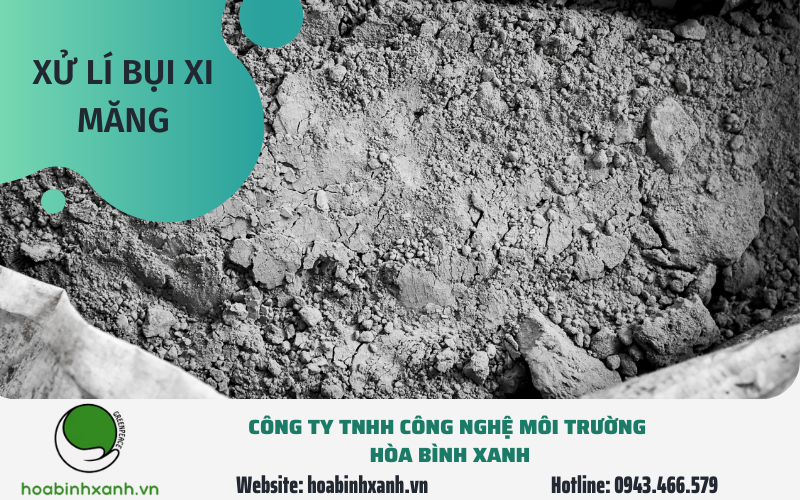 Xử lí bụi xi măng