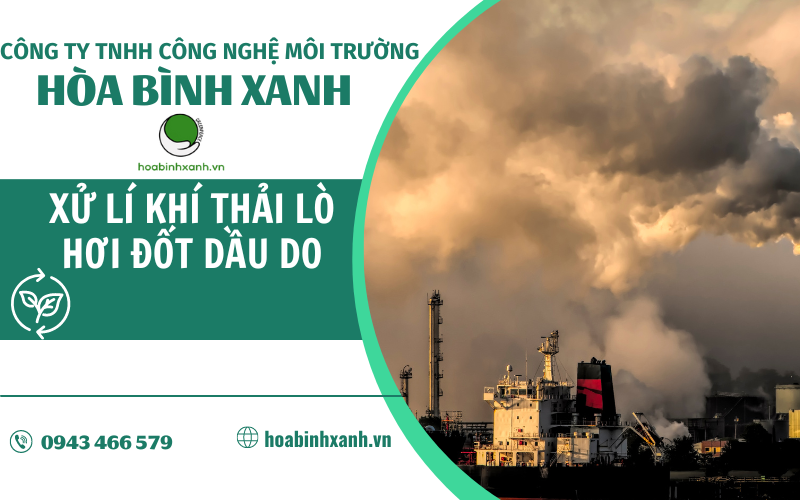 xử lí khí thải lò hơi đốt dầu do