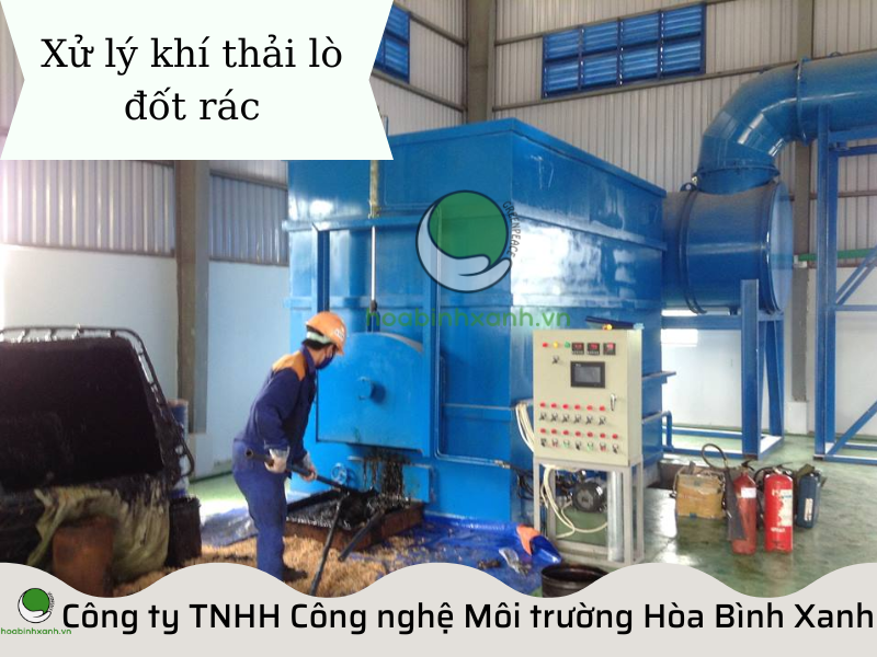 khí thải lò đốt rác gây ô nhiễm môi trường nghiêm trọng Xử lý khí thải lò đốt rác