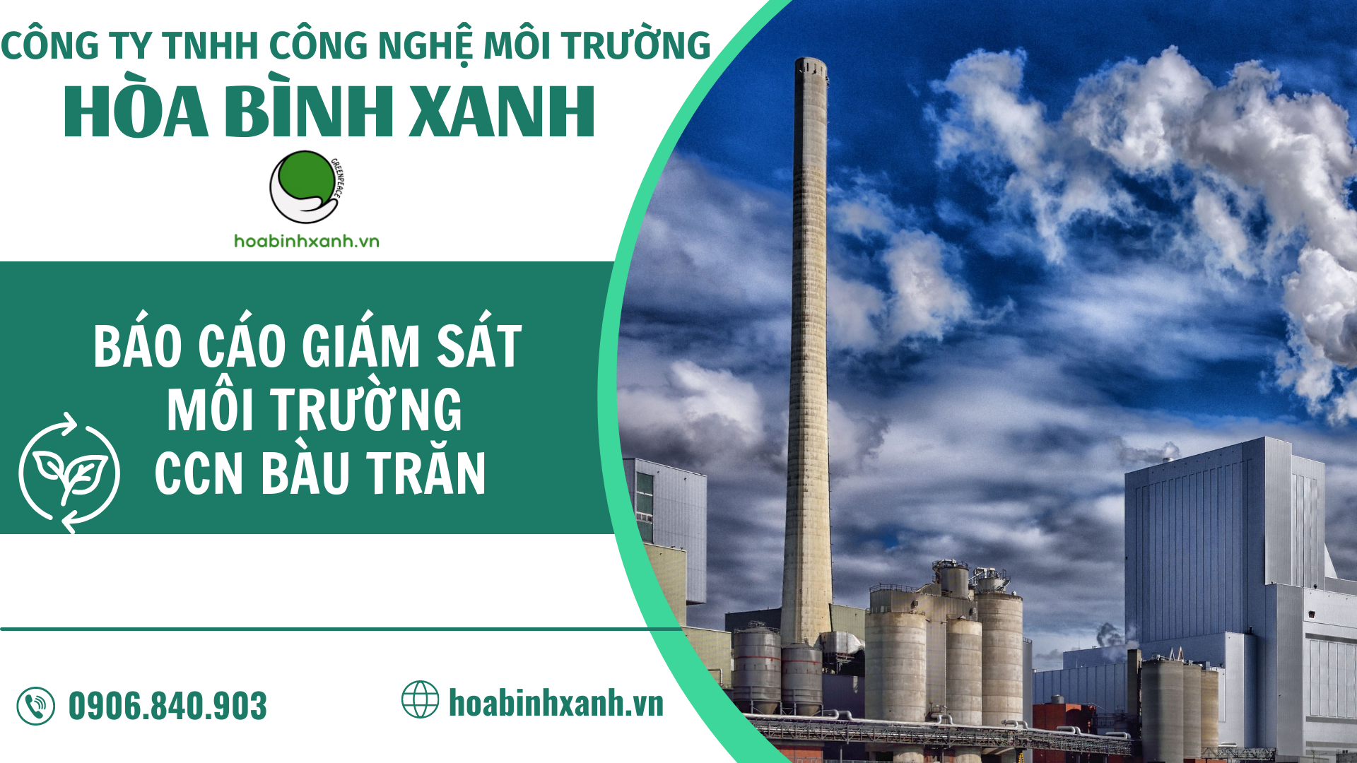 Báo cáo giám sát môi trường CCN Bàu Trăn