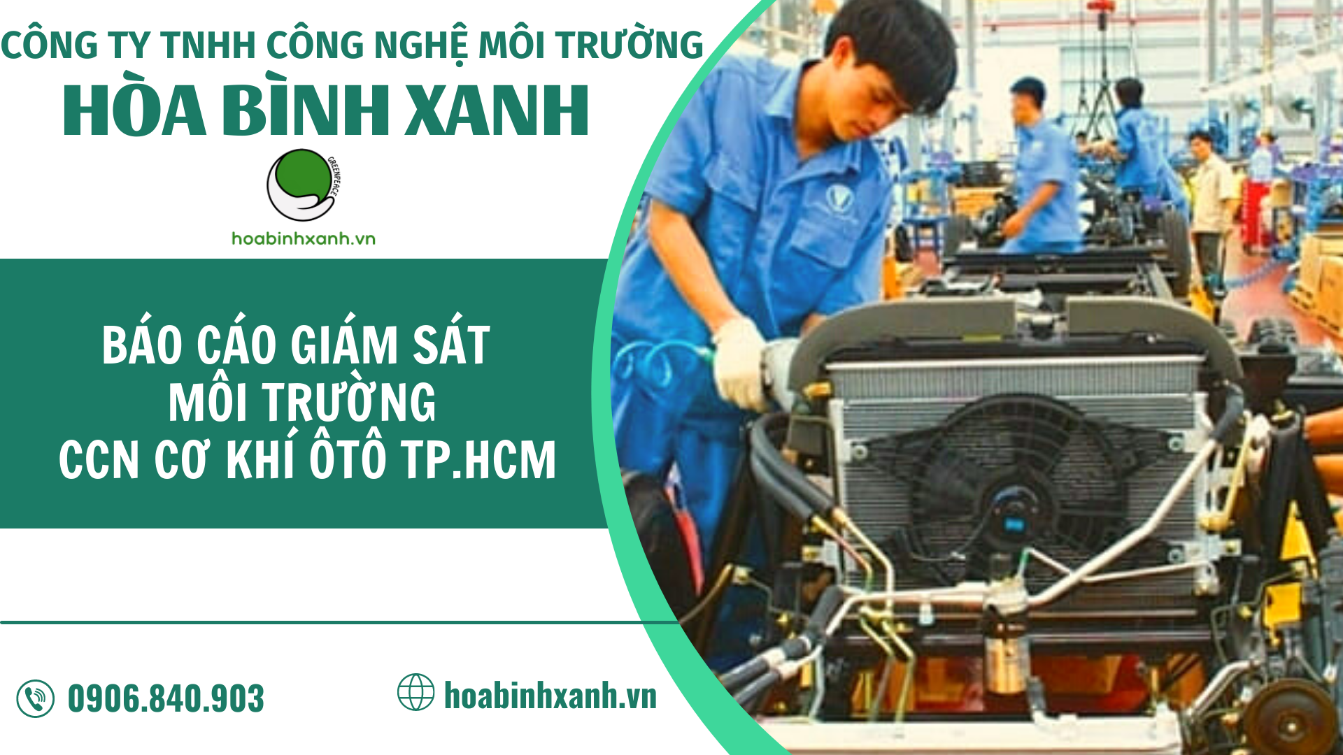 Báo cáo giám sát môi trường CCN Cơ khí ô tô TPHCM Báo cáo giám sát môi trường CCN Cơ khí ô tô TPHCM