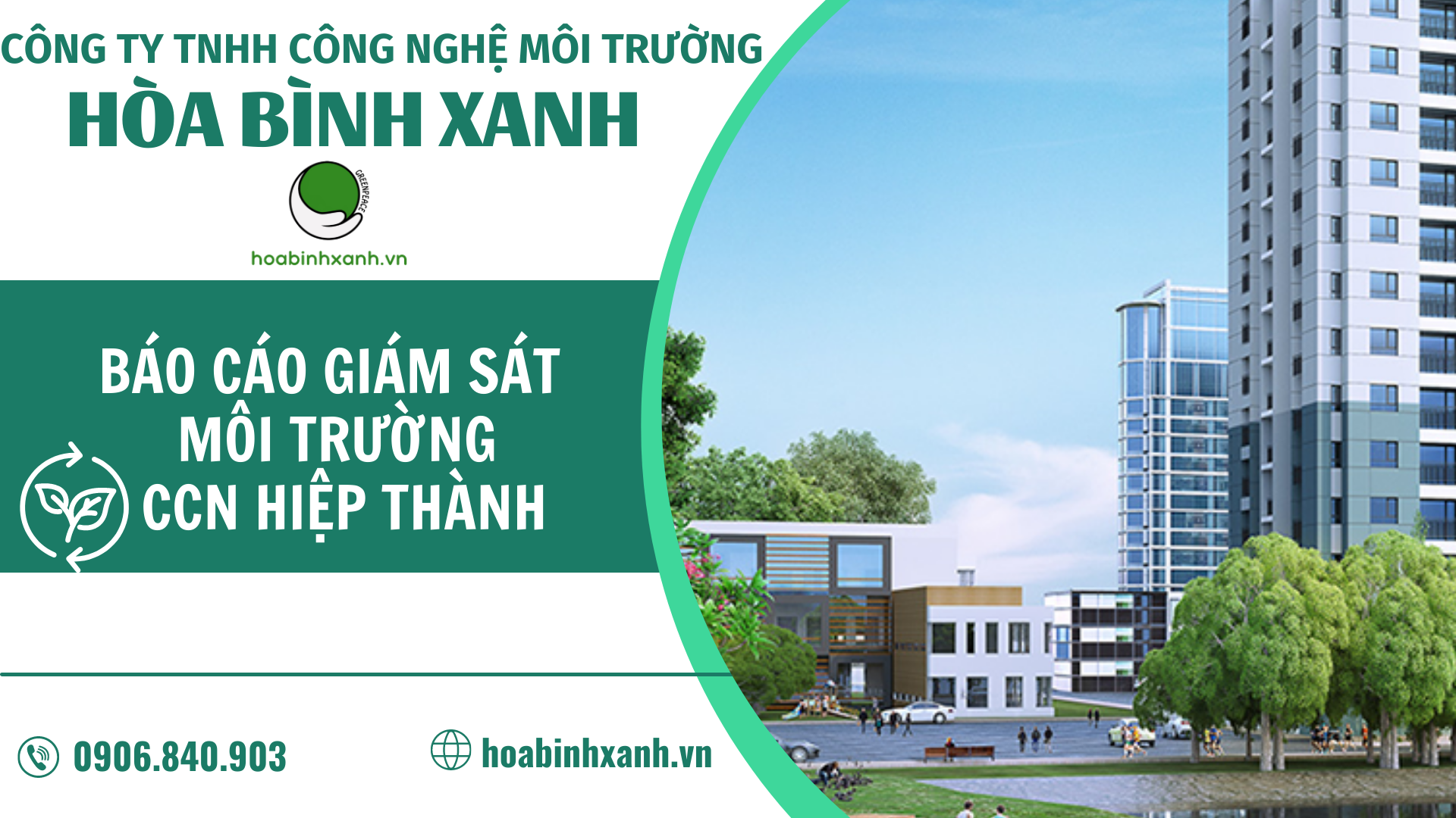 Báo cáo giám sát môi trường CCN Hiệp Thành