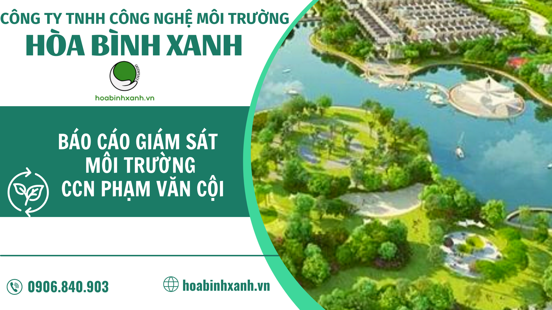 Báo cáo giám sát môi trường CCN Phạm Văn Cội Báo cáo giám sát môi trường CCN Phạm Văn Cội