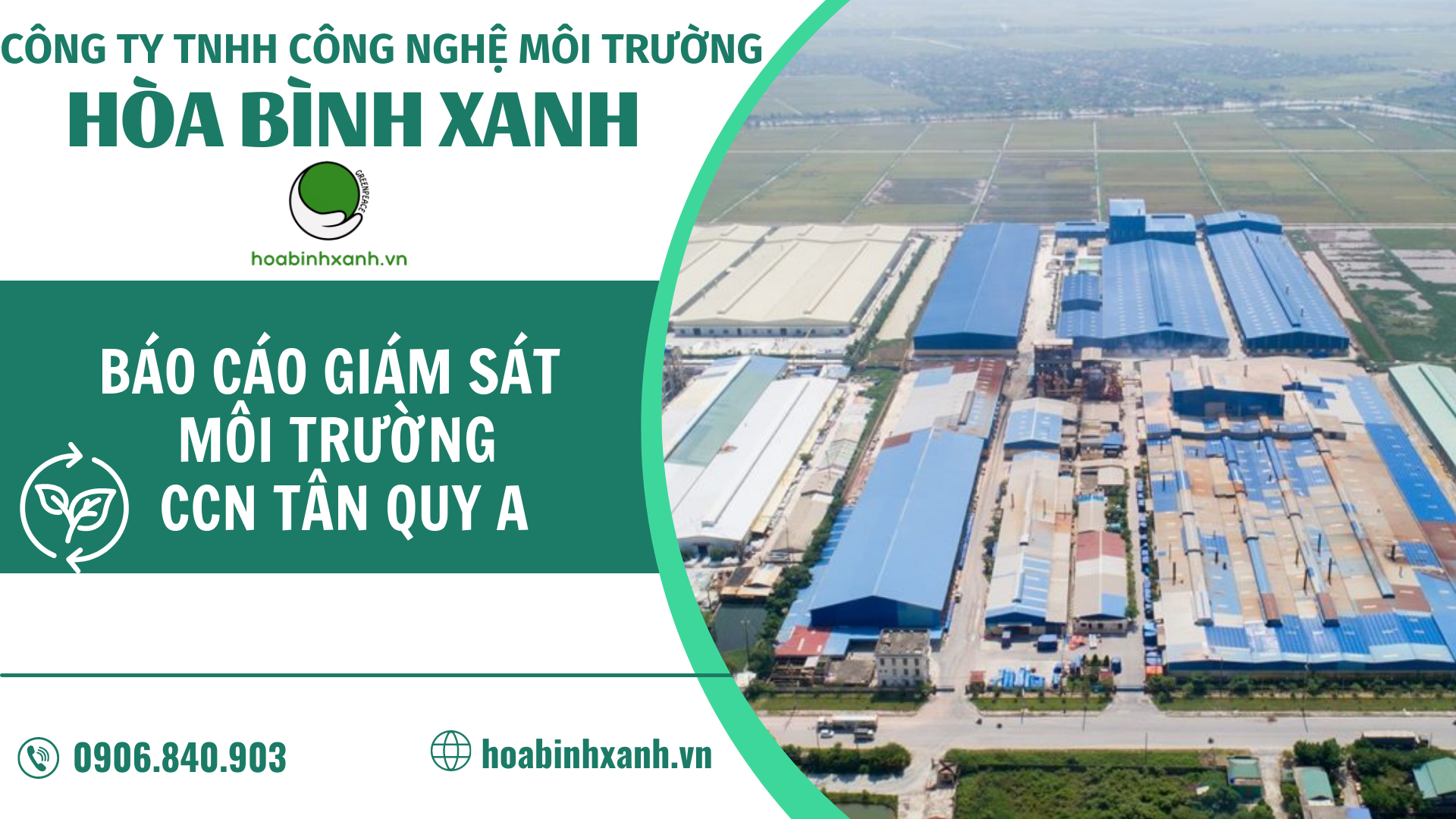 Báo cáo giám sát môi trường CCN Tân Quy A Báo cáo giám sát môi trường CCN Tân Quy A