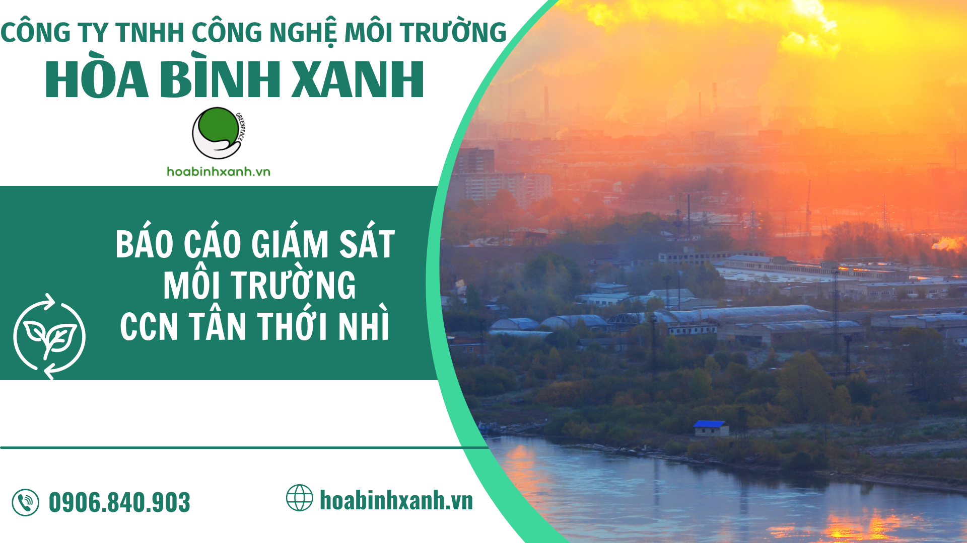 Báo cáo giám sát môi trường CCN Tân Thới Nhì Báo cáo giám sát môi trường CCN Tân Thới Nhì
