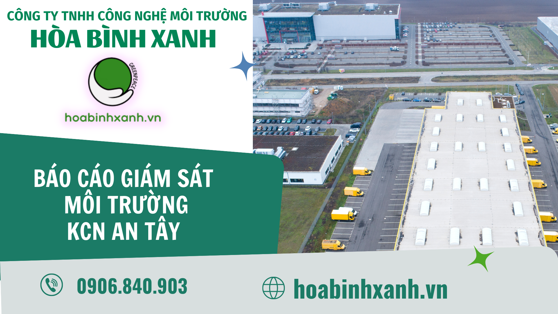 Báo cáo giám sát môi trường KCN An Tây Báo cáo giám sát môi trường KCN An Tây