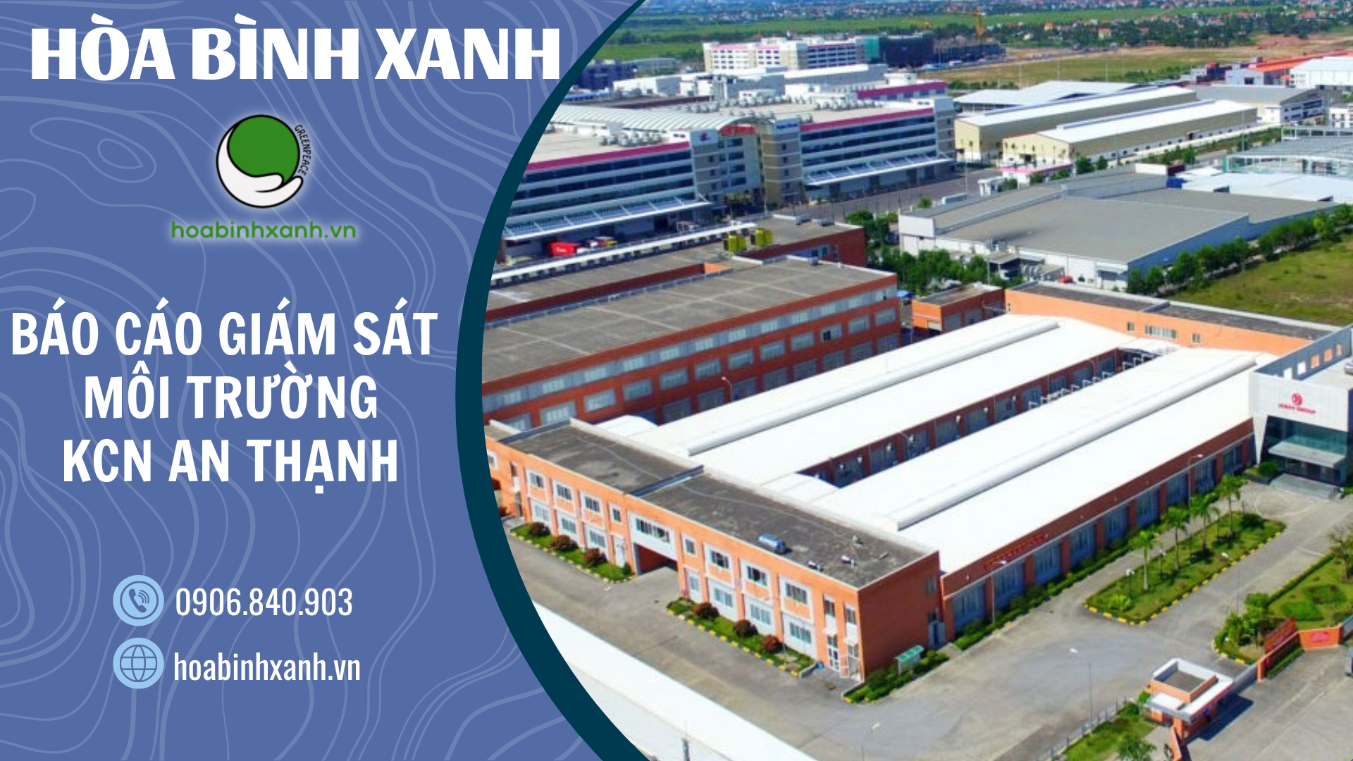 Báo cáo giám sát môi trường KCN An Thạnh Báo cáo giám sát môi trường KCN An Thạnh