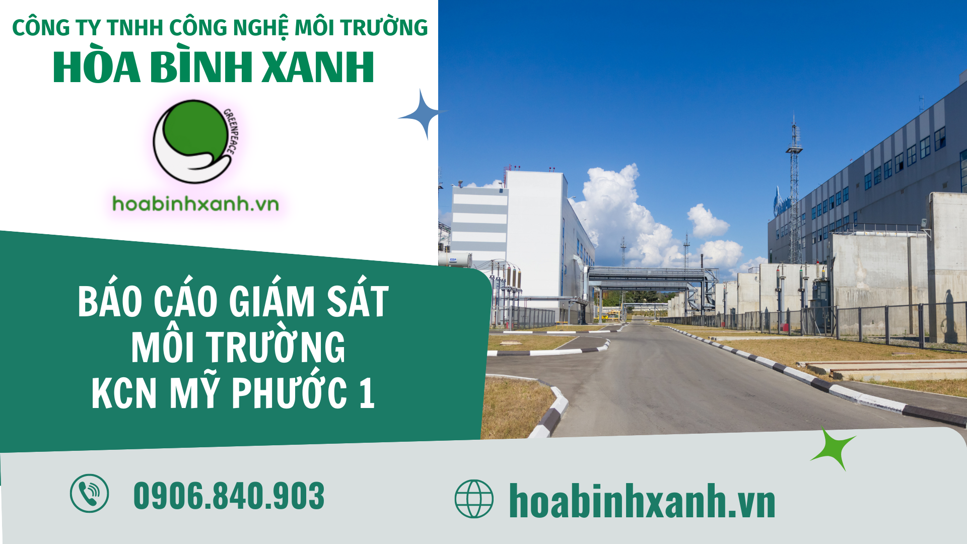 Báo cáo giám sát môi trường KCN Mỹ Phước 1 Báo cáo giám sát môi trường KCN Mỹ Phước 1