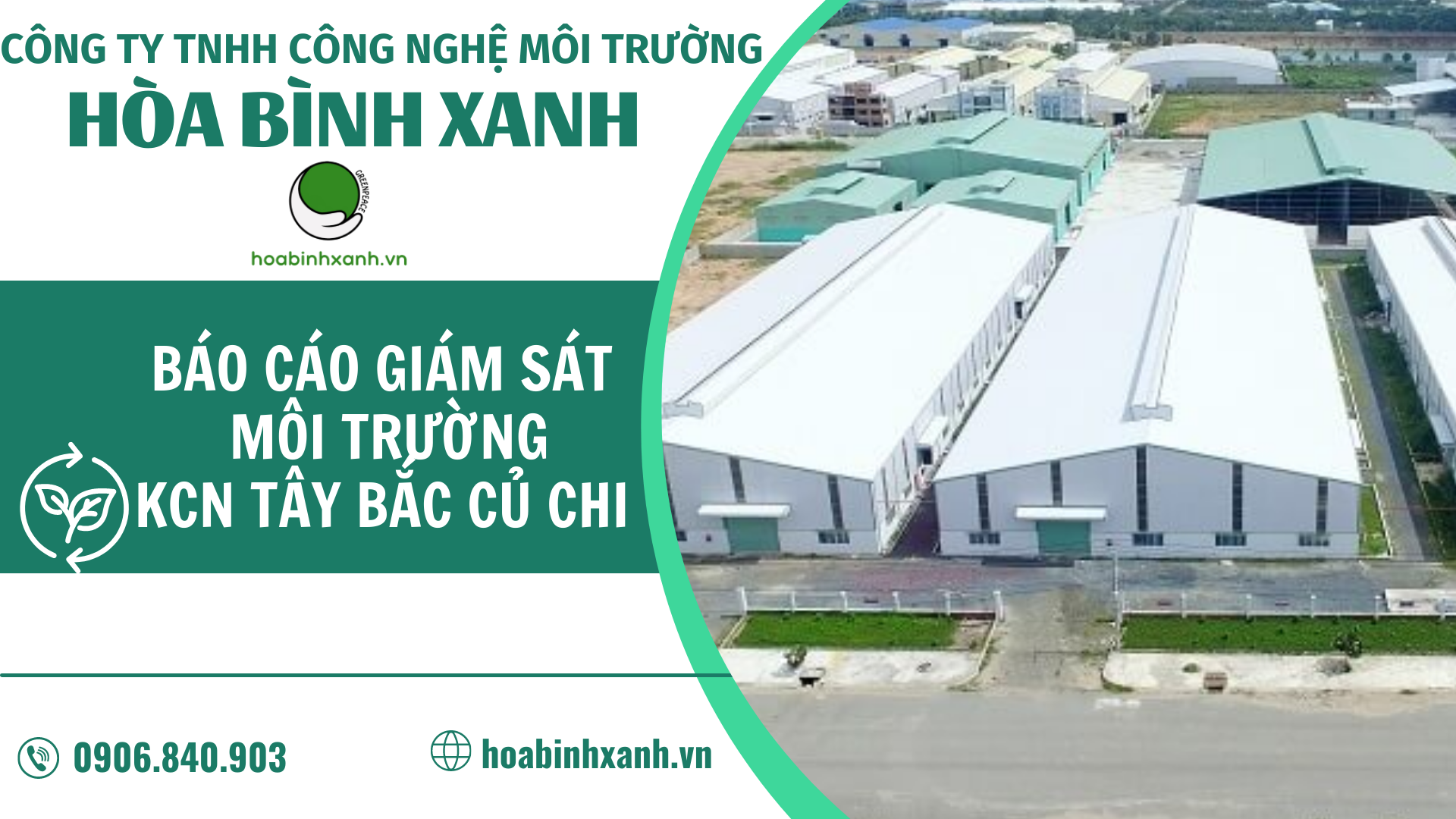 Báo cáo giám sát môi trường KCN Tây Bắc Củ Chi