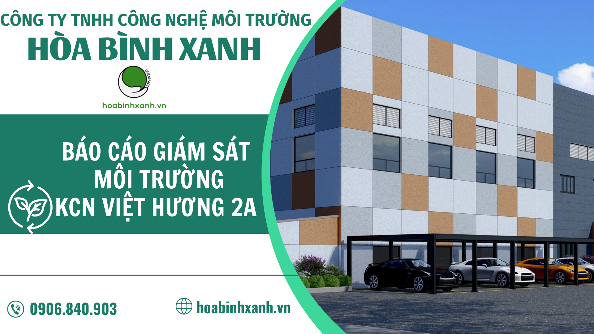 Báo cáo giám sát môi trường KCN Việt Hương 2A Báo cáo giám sát môi trường KCN Việt Hương 2A
