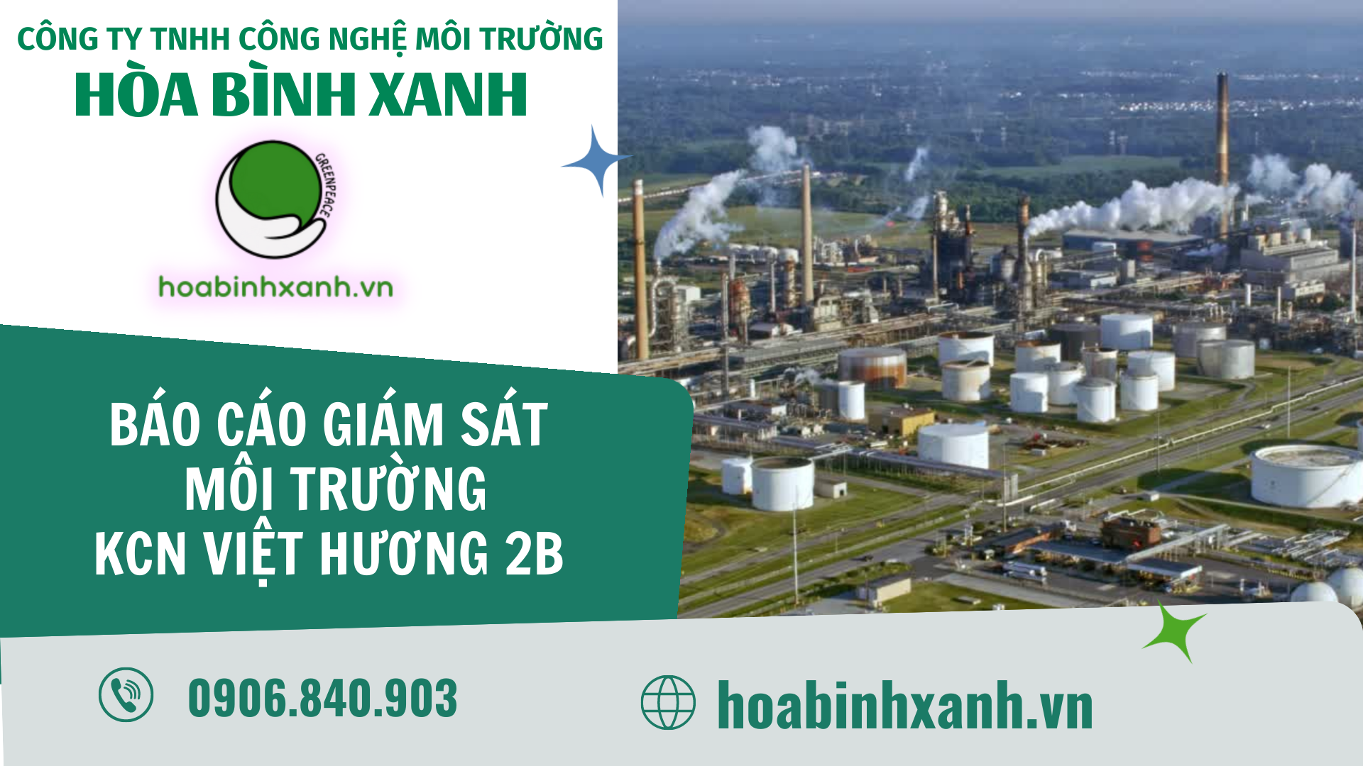 Báo cáo giám sát môi trường KCN Việt Hương 2B Báo cáo giám sát môi trường KCN Việt Hương 2B