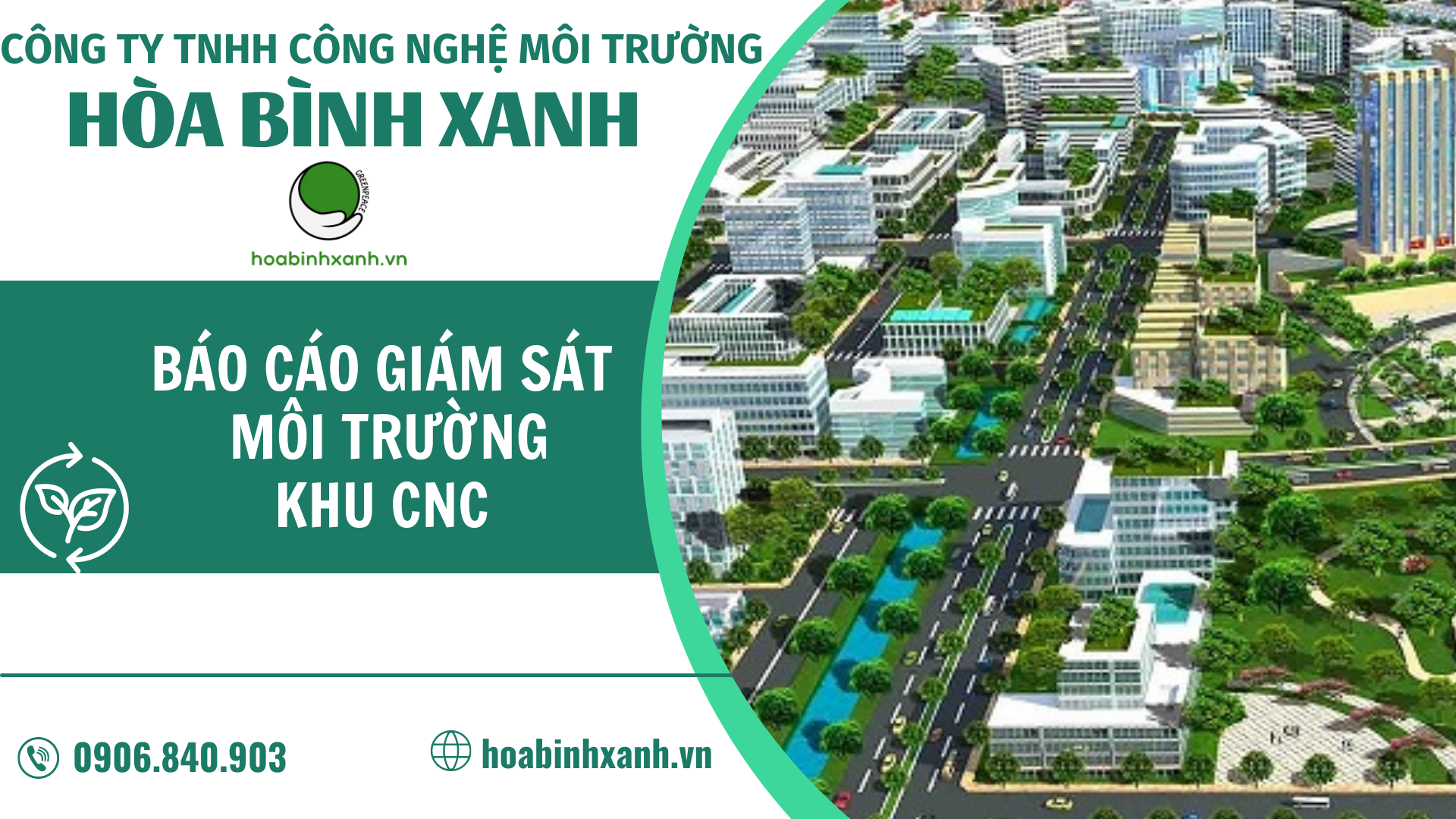 Báo cáo giám sát môi trường Khu Công Nghệ Cao Báo cáo giám sát môi trường Khu Công Nghệ Cao