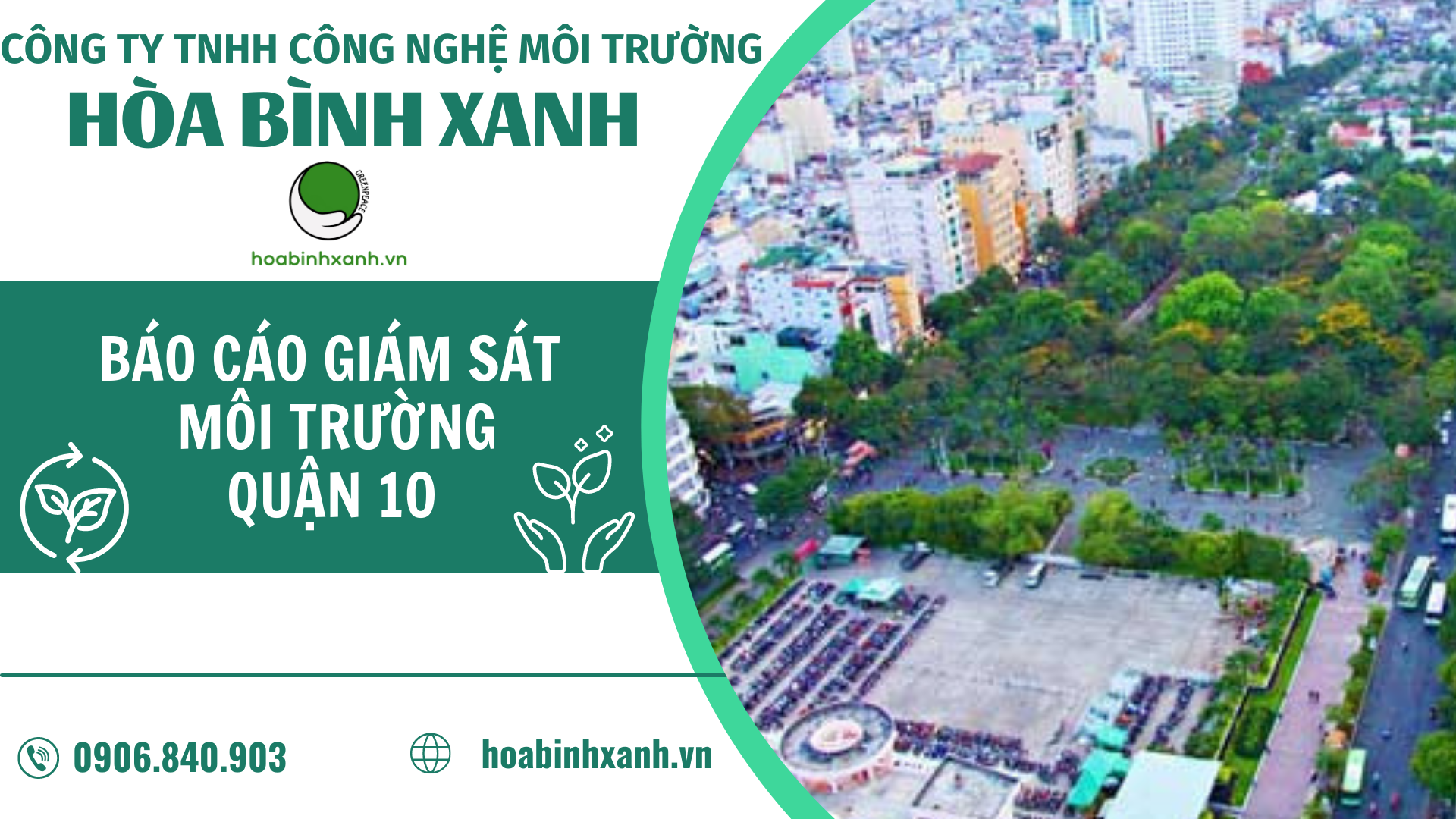 Báo cáo giám sát môi trường Quận 10 Báo cáo giám sát môi trường Quận 10