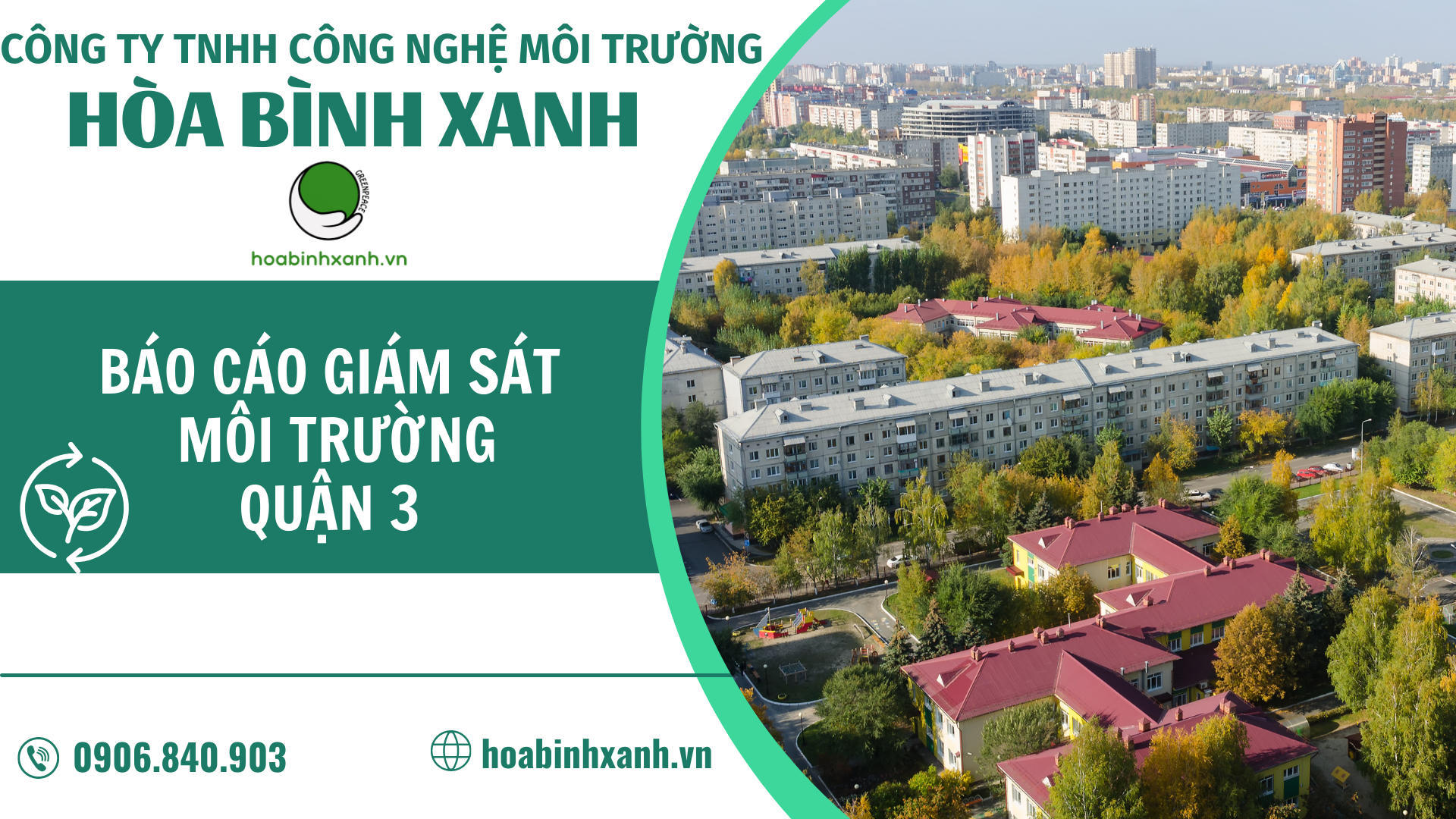 Báo cáo giám sát môi trường Quận 3 Báo cáo giám sát môi trường Quận 3