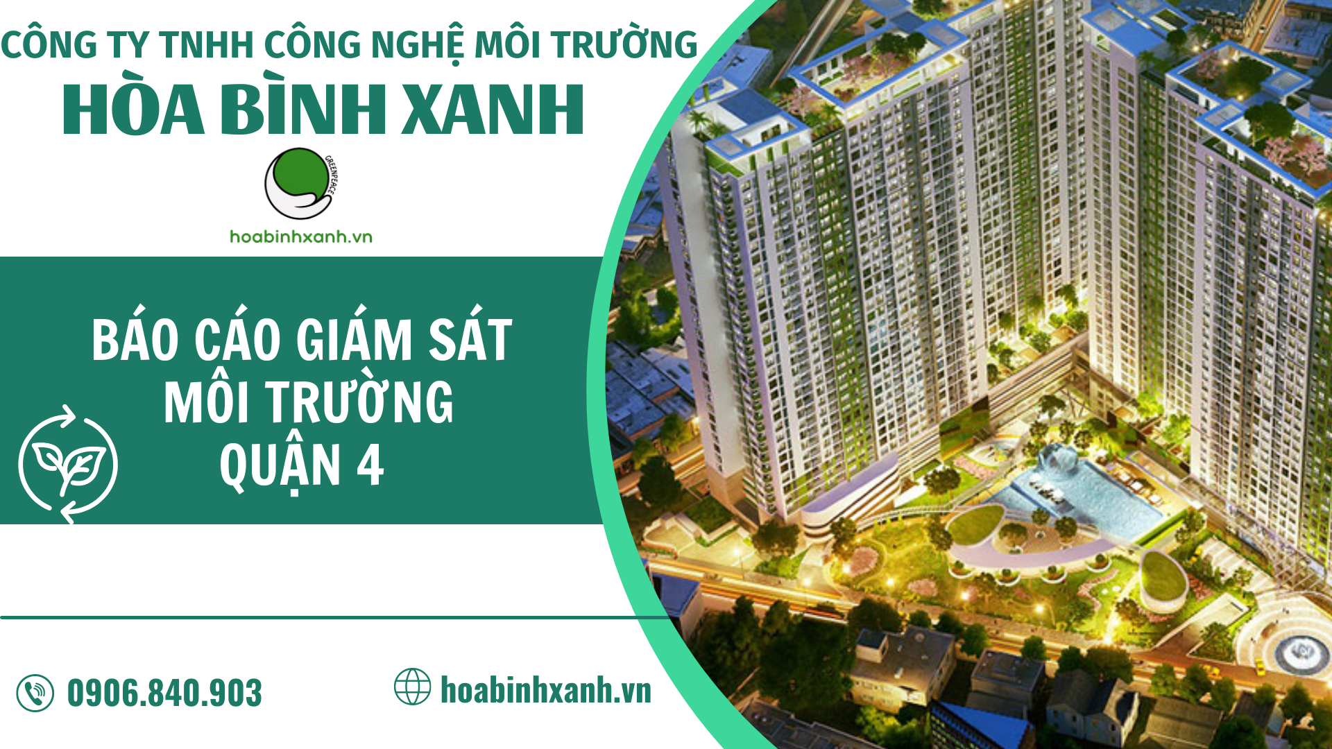 Báo cáo giám sát môi trường Quận 4 Báo cáo giám sát môi trường Quận 4