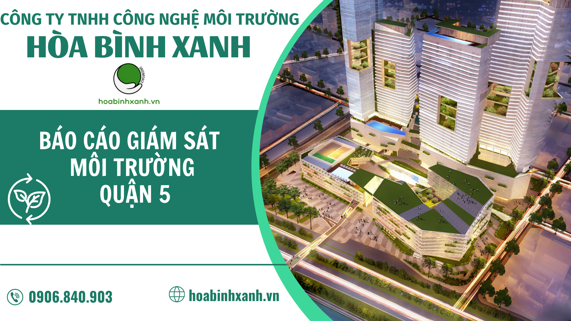 Báo cáo giám sát môi trường QUẬN 5 Báo cáo giám sát môi trường QUẬN 5