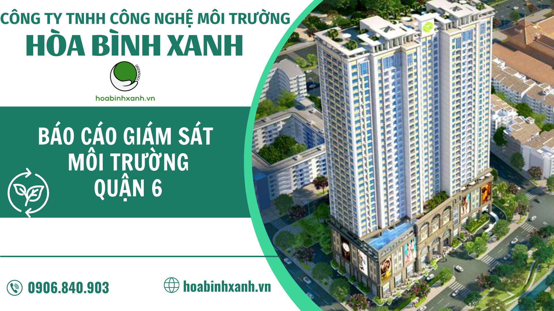Báo cáo giám sát môi trường QUẬN 6 Báo cáo giám sát môi trường QUẬN 6