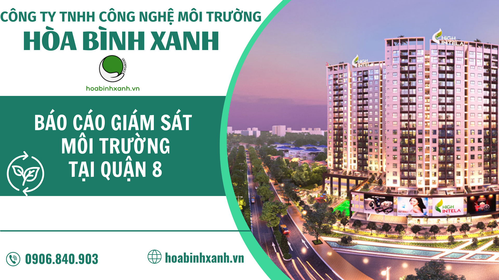 Báo cáo giám sát môi trường QUẬN 8 Báo cáo giám sát môi trường tại QUẬN 8