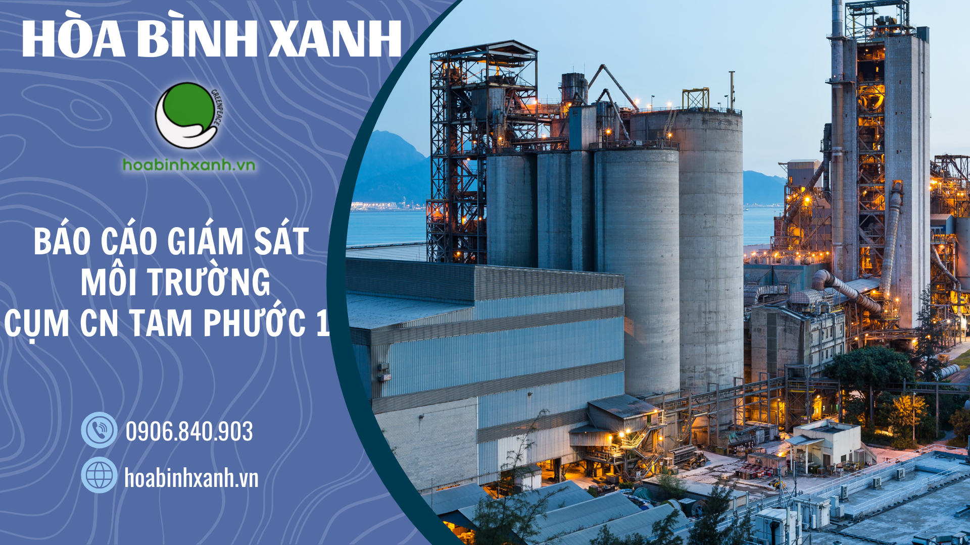 Báo cáo giám sát môi trường Cụm CN Tam Phước 1 Báo cáo giám sát môi trường Cụm CN Tam Phước 1