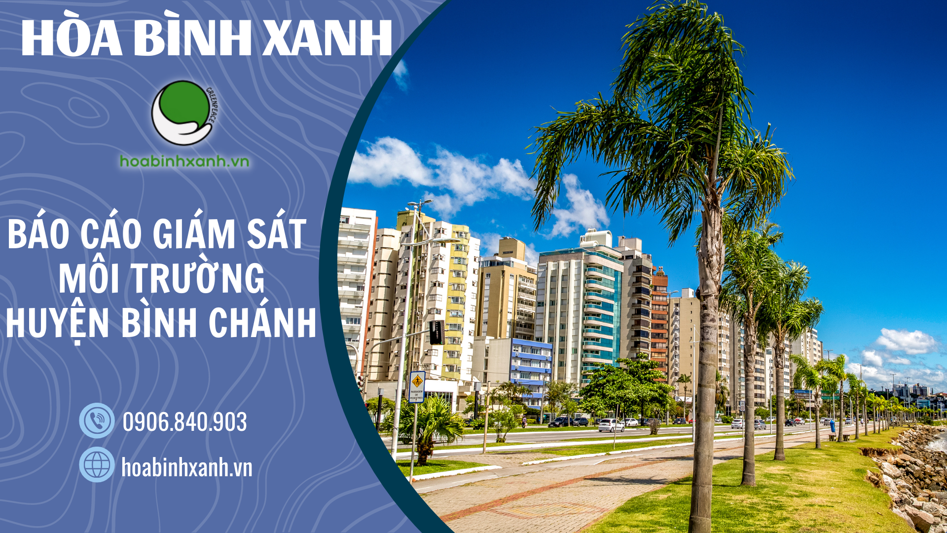Báo cáo giám sát môi trường Huyên Bình Chánh Báo cáo giám sát môi trường Huyên Bình Chánh