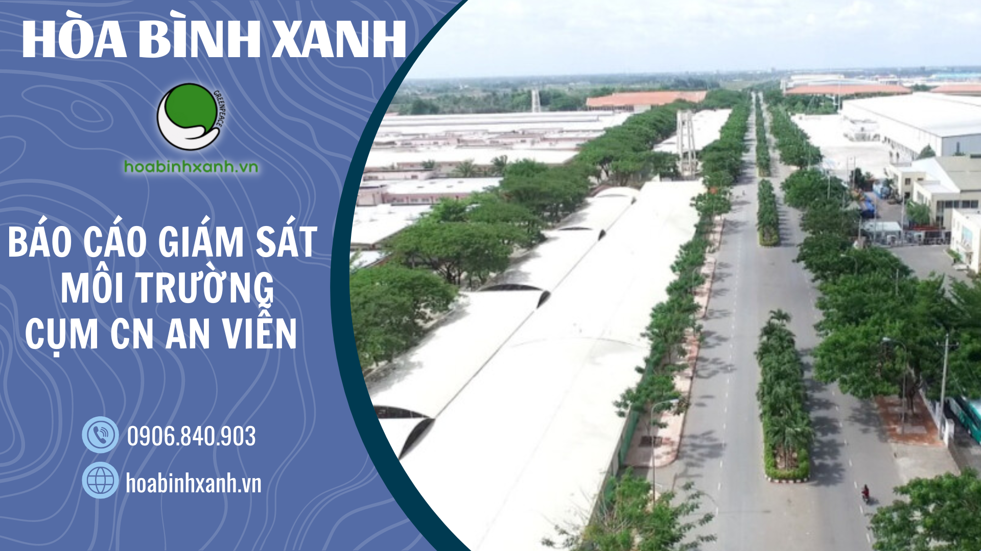 Báo cáo giám sát môi trường Cụm CN An Viễn Báo cáo giám sát môi trường Cụm CN An Viễn