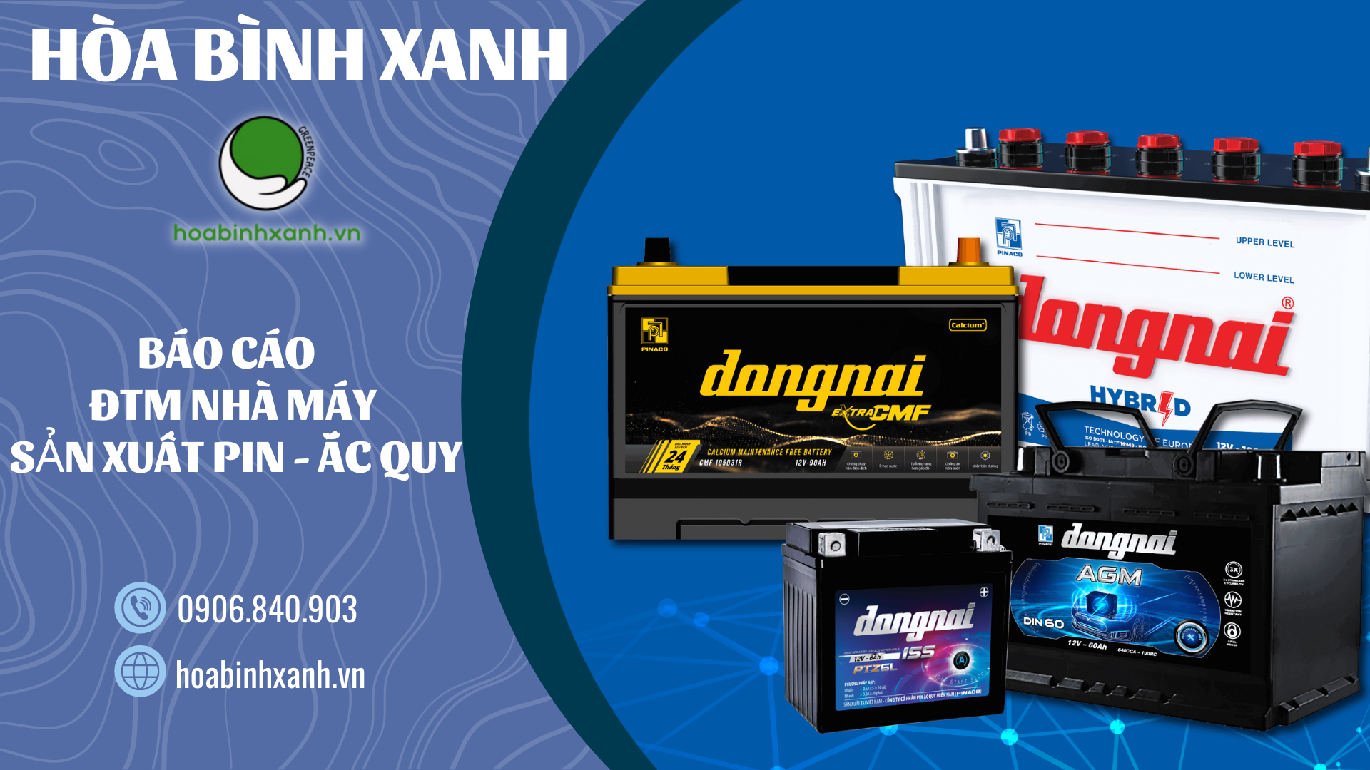 Bản sao của Báo cáo ĐTM nhà máy sản xuất pin - ắc quy Bản sao của Báo cáo ĐTM nhà máy sản xuất pin - ắc quy