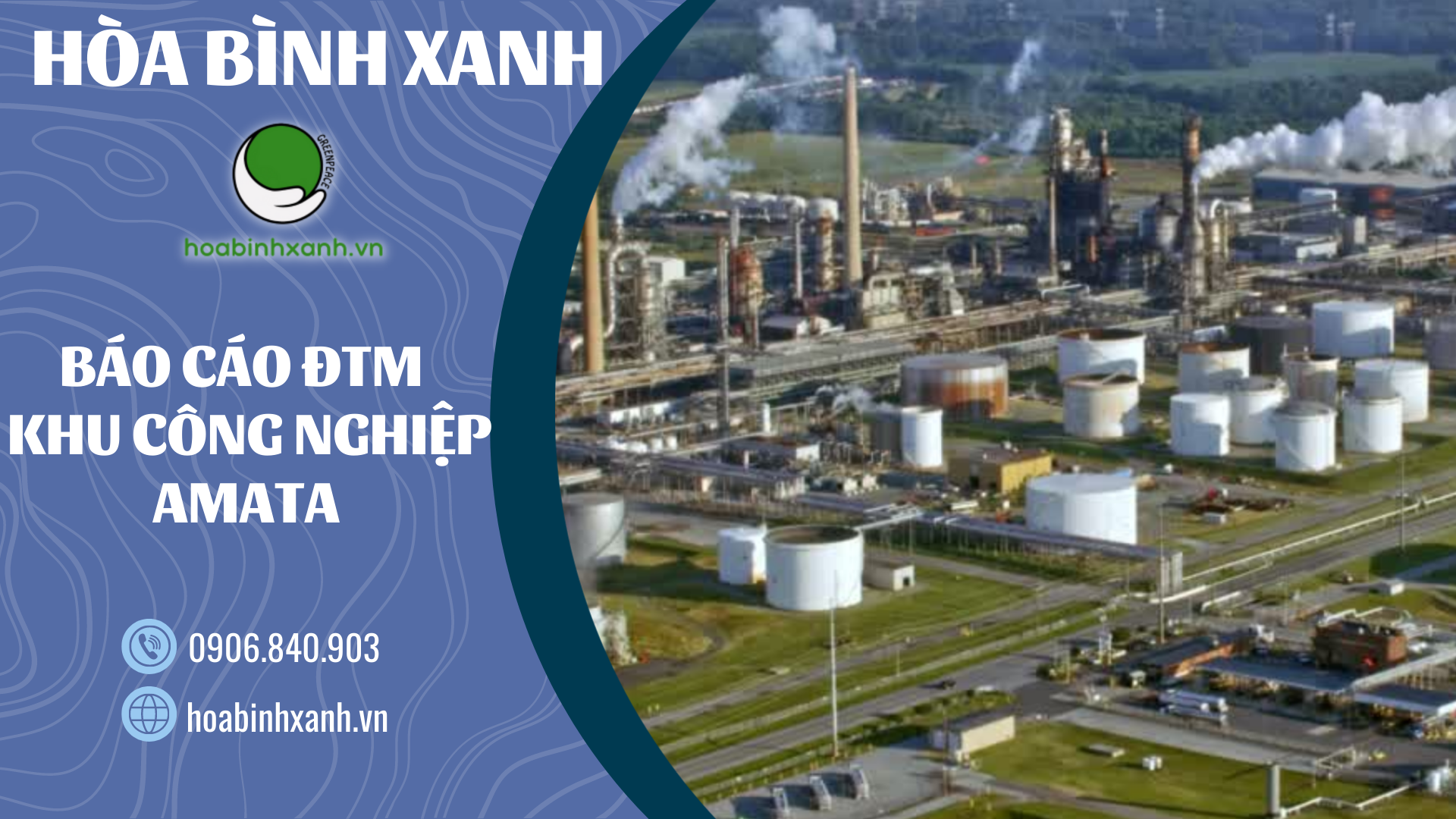 Báo cáo ĐTM khu công nghiệp Amata Báo cáo ĐTM khu công nghiệp Amata