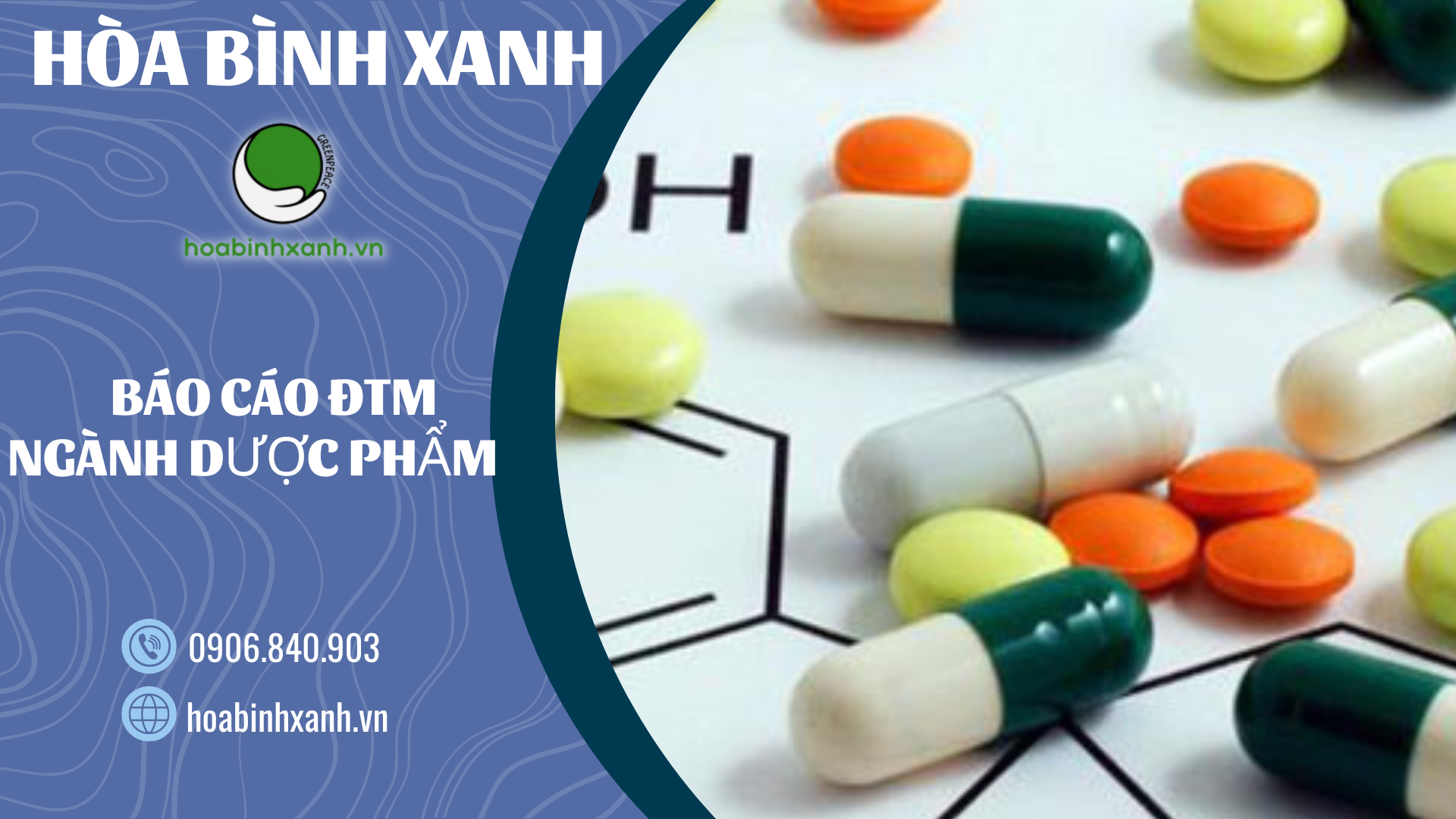 Báo cáo ĐTM ngành dược phẩm Báo cáo ĐTM ngành dược phẩm