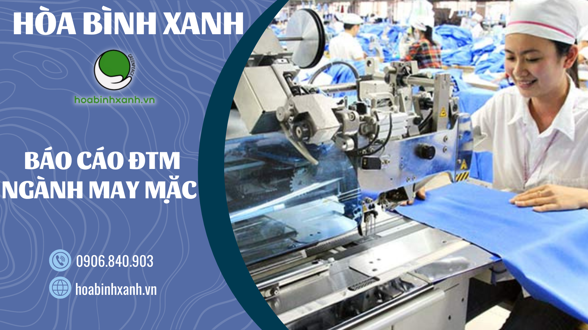 Báo cáo ĐTM ngành may mặc - dệt nhuộm Báo cáo ĐTM ngành may mặc - dệt nhuộm