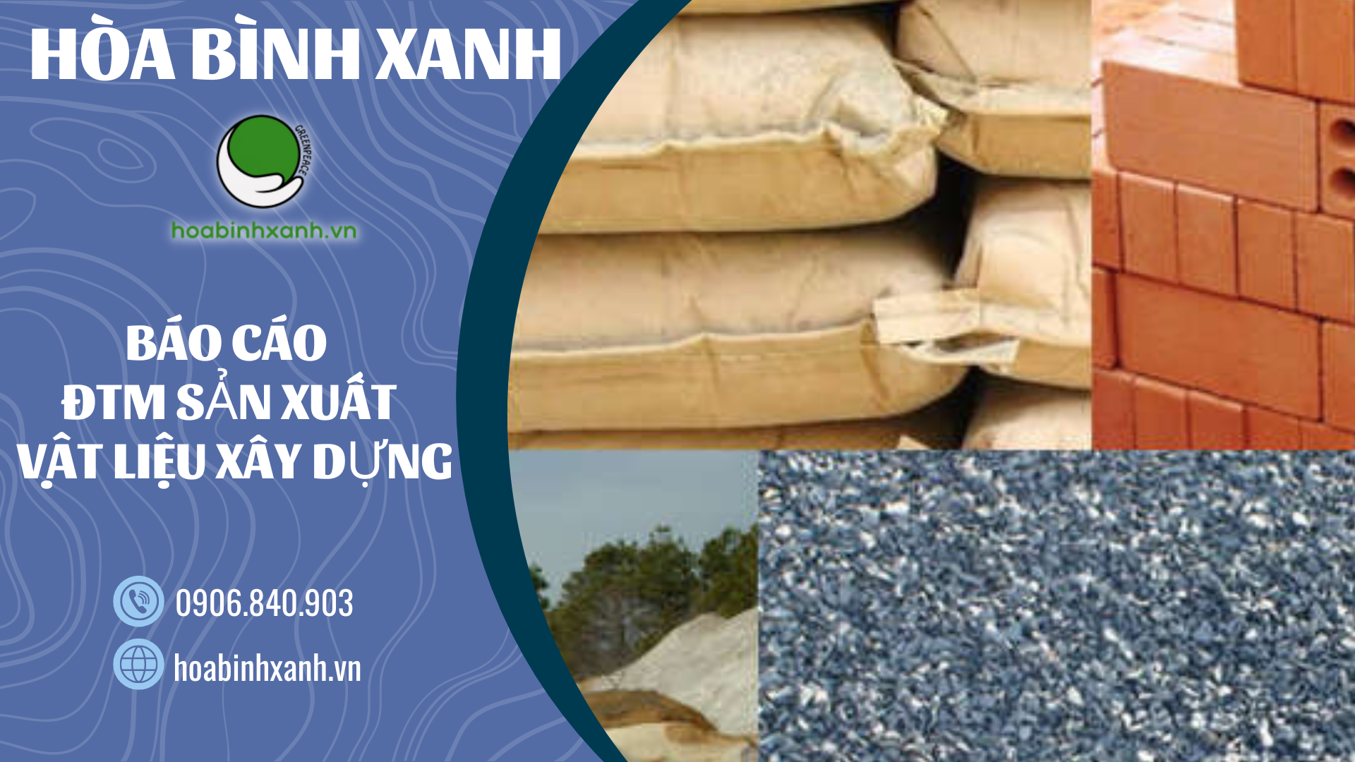 Báo cáo ĐTM sản xuất vật liệu xây dựng Báo cáo ĐTM sản xuất vật liệu xây dựng