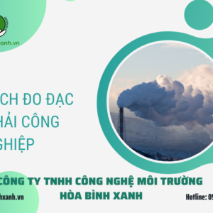 Phân tích đo đạc khí thải công nghiệp