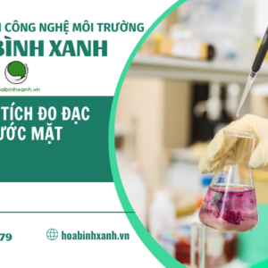 Phân tích đo đạc nước mặt