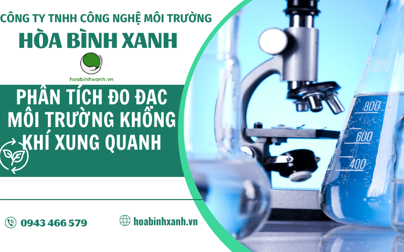 Phân tích đo đạc môi trường không khí xung quanh