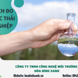 Phân tích đo đạc nước thải công nghiệp
