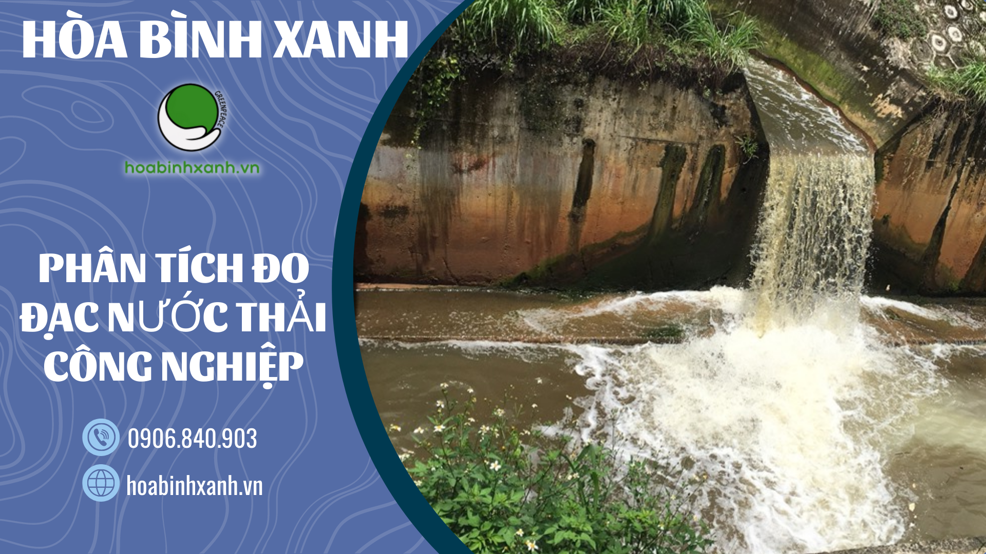Phân tích đo đạc nước thải công nghiệp Phân tích đo đạc nước thải công nghiệp