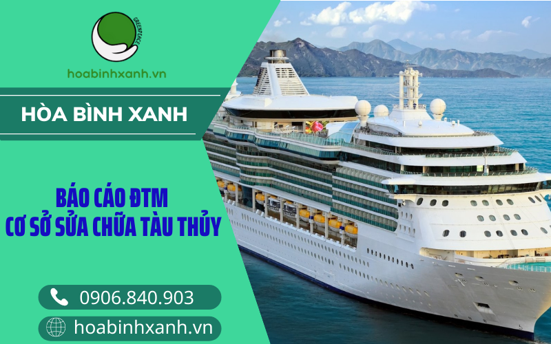 Báo cáo ĐTM cơ sở sữa chữa tàu thủy Báo cáo ĐTM cơ sở sữa chữa tàu thủy