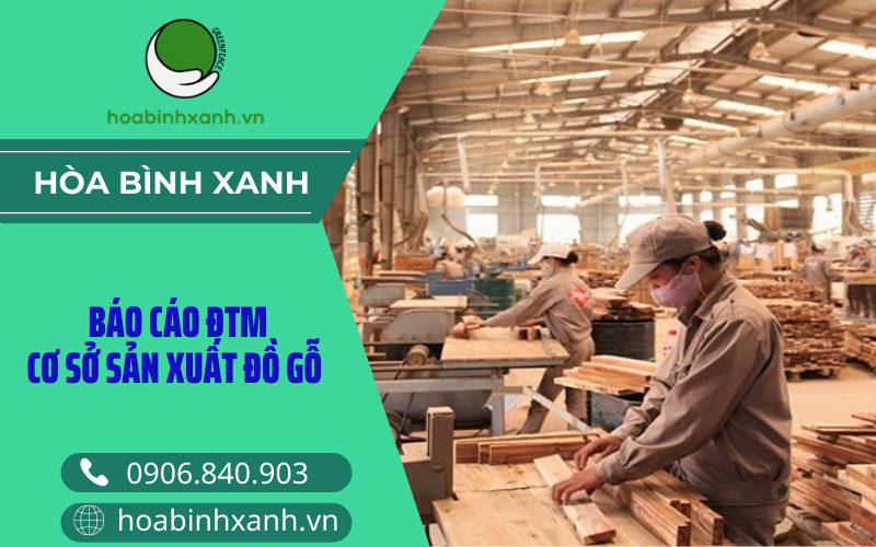Báo cáo ĐTM xây dựng cssx đồ gỗ