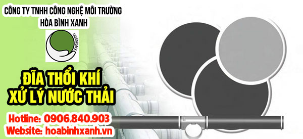 Đĩa thổi khí xử lý nước thải tại Bắc Giang