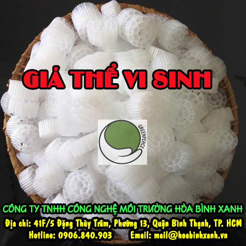 Giá thể vi sinh xử lý nước thải tại Bắc Ninh
